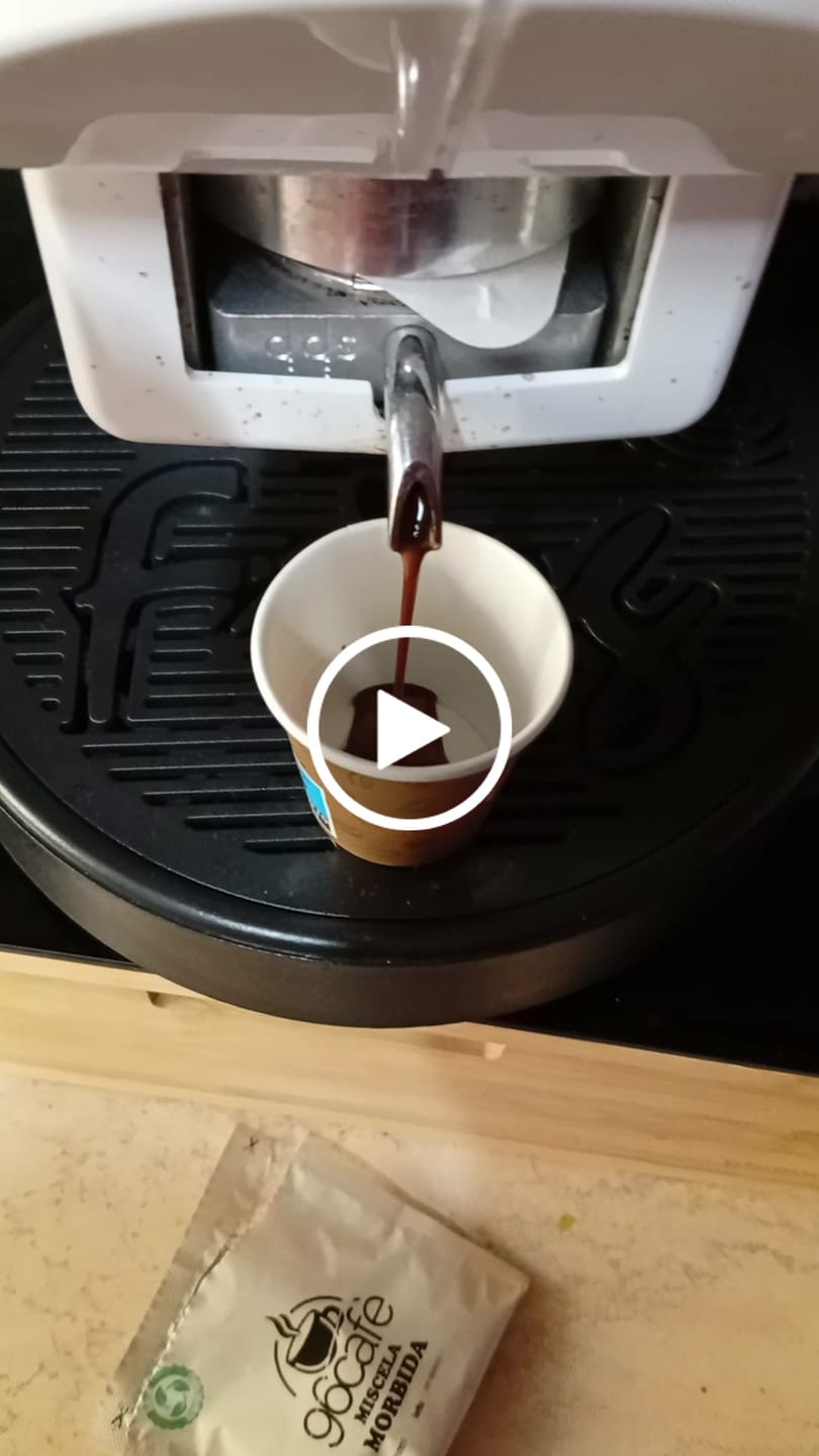 Customer video review of 96CAFÈ - Miscela Morbida Super Cremosa - 50 Cialde ESE 44 Compostabili - 8g