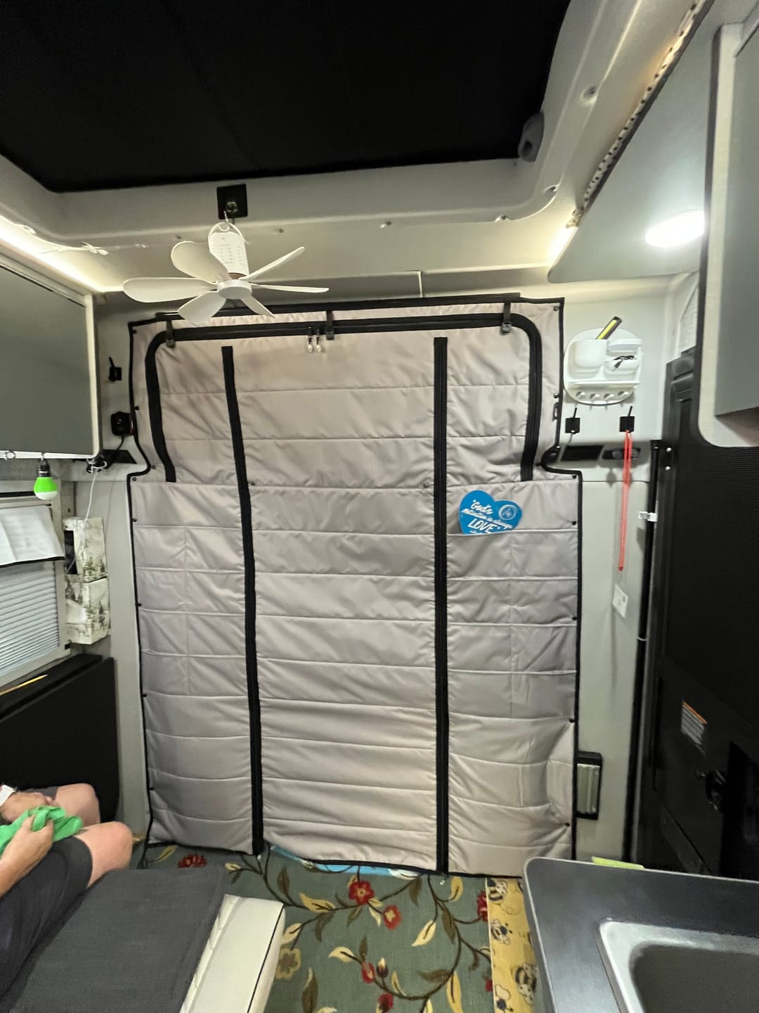 Customer photo review of Transit Ekko Cab Partition