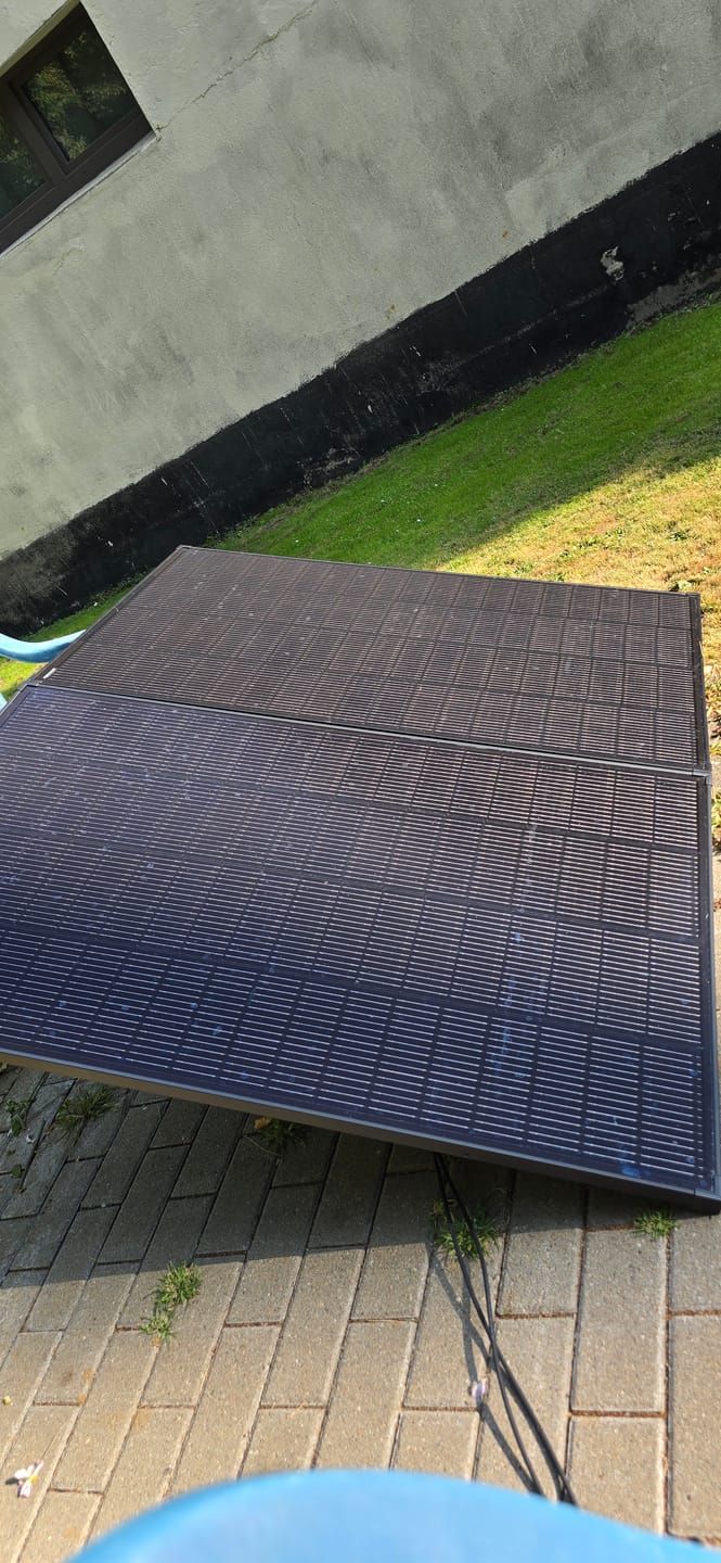 Customer photo review of Ray Solarmodul 200W Komplett Schwarz