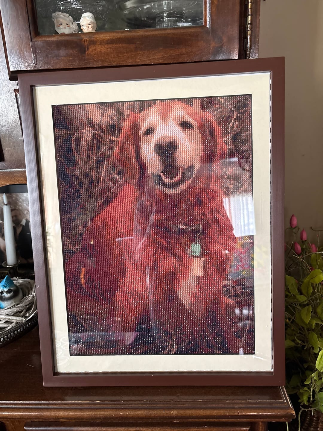 Customer photo review of Custom Diamond Painting Kit
