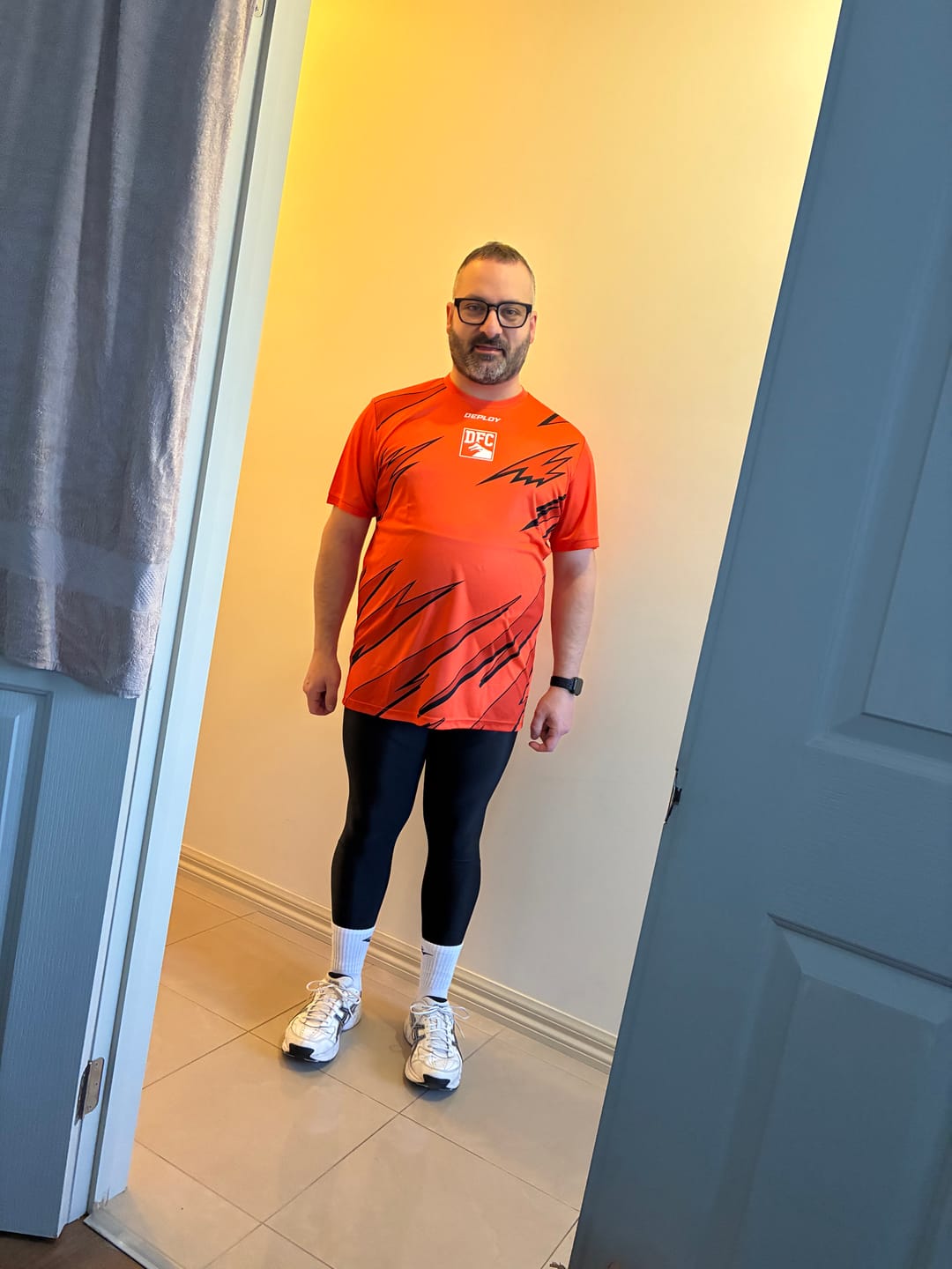 Customer photo review of Flight Jersey Lightning - Orange