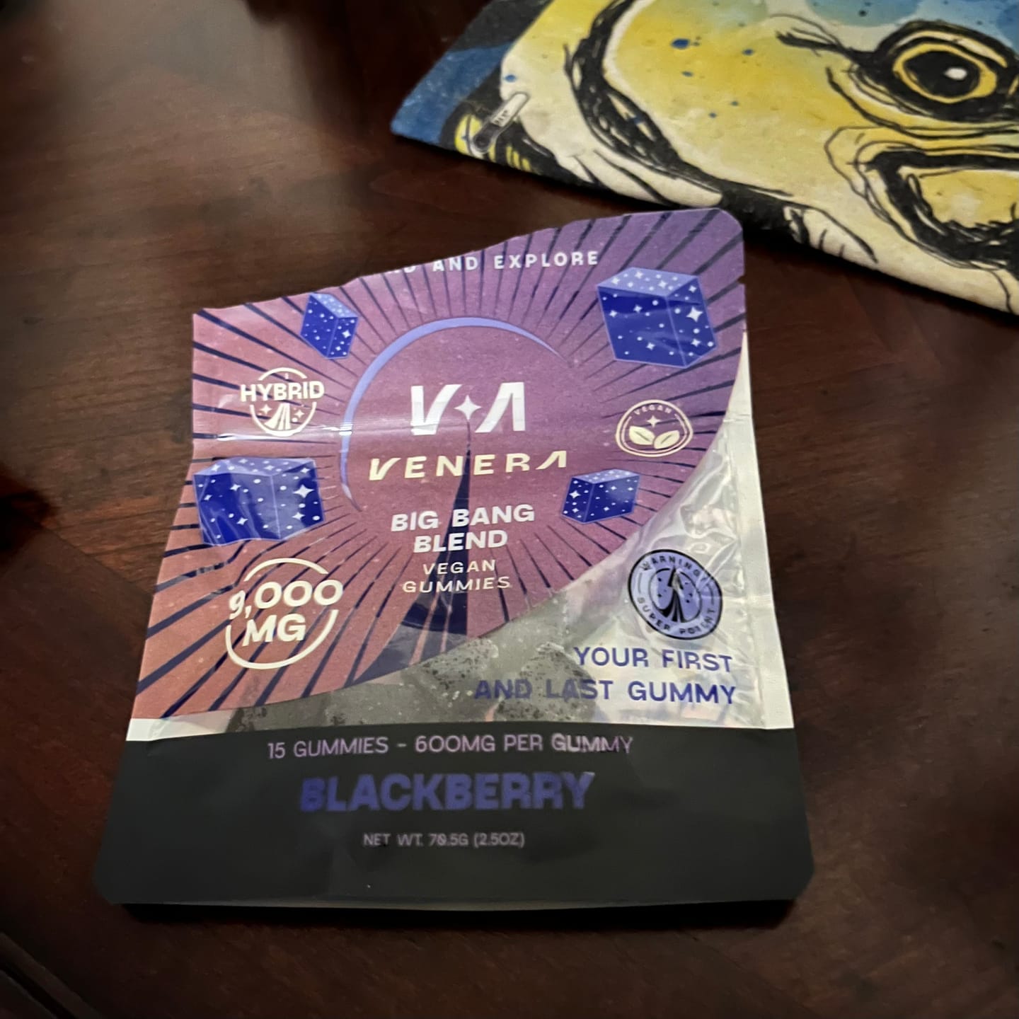 Customer photo review of D9 THCP + THCA Gummies (9,000 MG)