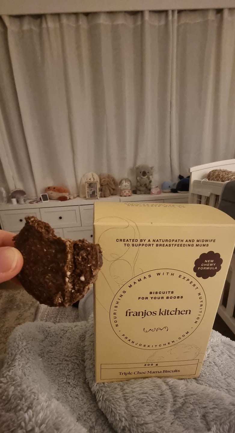Customer photo review of Triple Chocolate Mama Biscuits