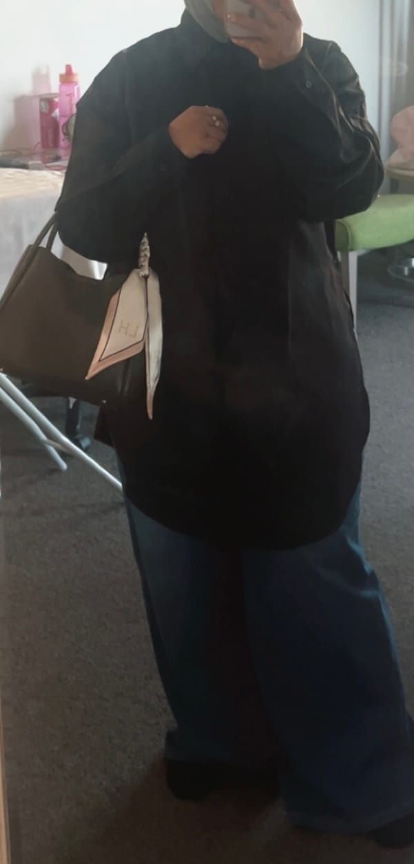 Customer photo review of Steffie Mini Tote Bag - Chocolate