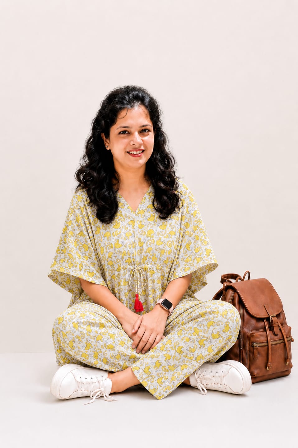 Customer photo review of Funky Monkey Chill Jams Cotton Co-ord Set