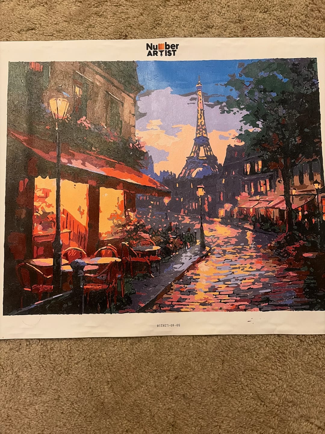 Customer photo review of Calm Streets of Paris