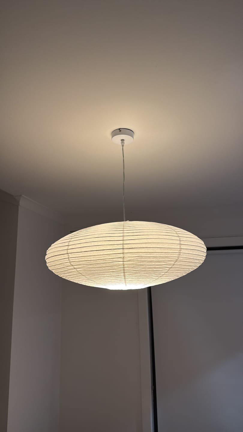 Customer photo review of AKARI STYLE | 21A Paper Pendant