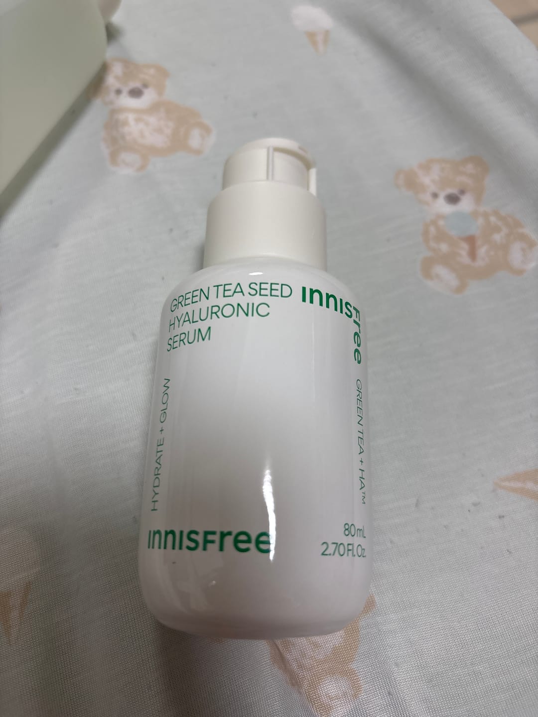 Customer photo review of グリーンティーシード　ヒアルロン　セラム