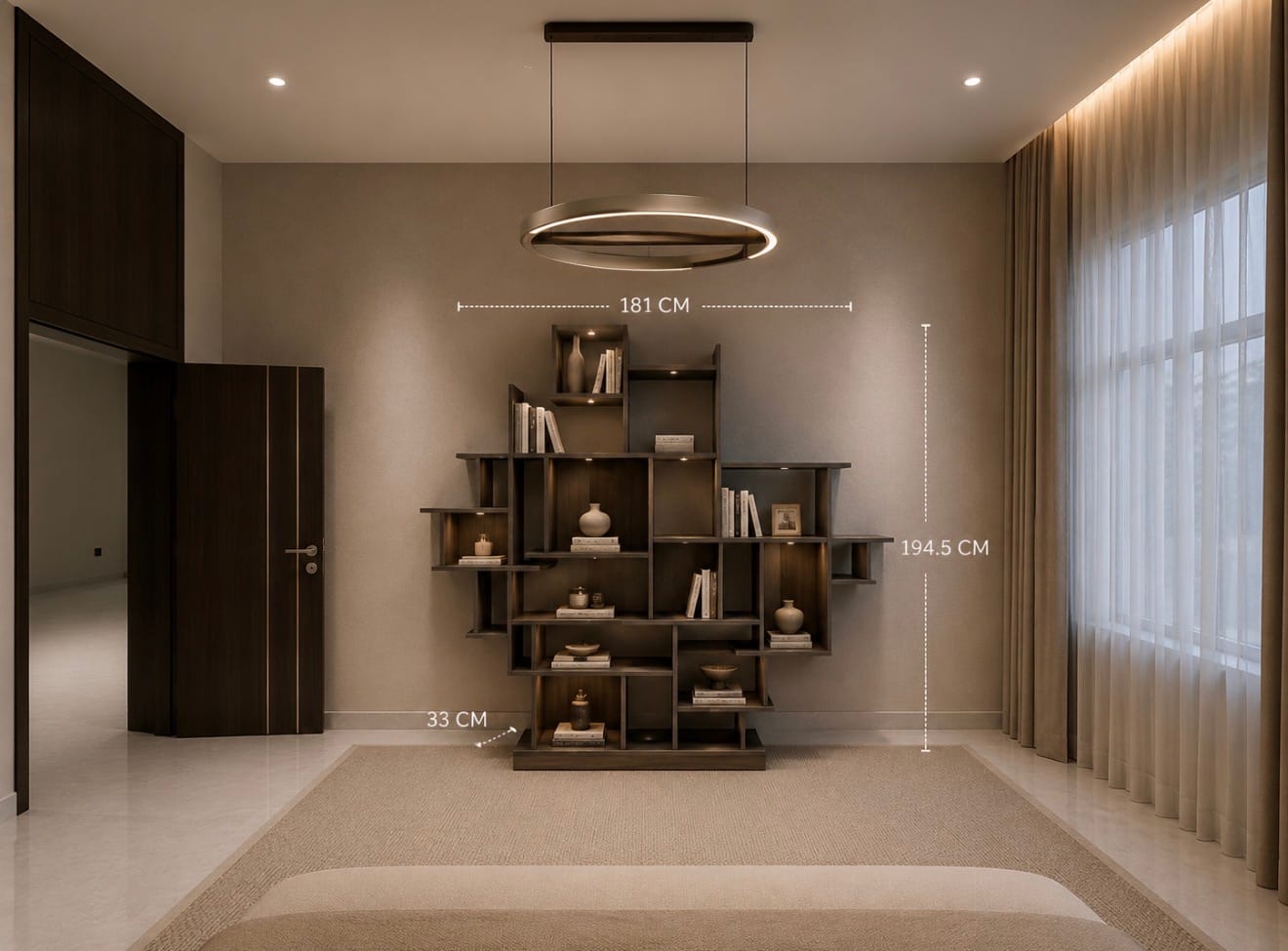 Customer photo review of Desert Shelves / Bookcase BMBO- SJ80116