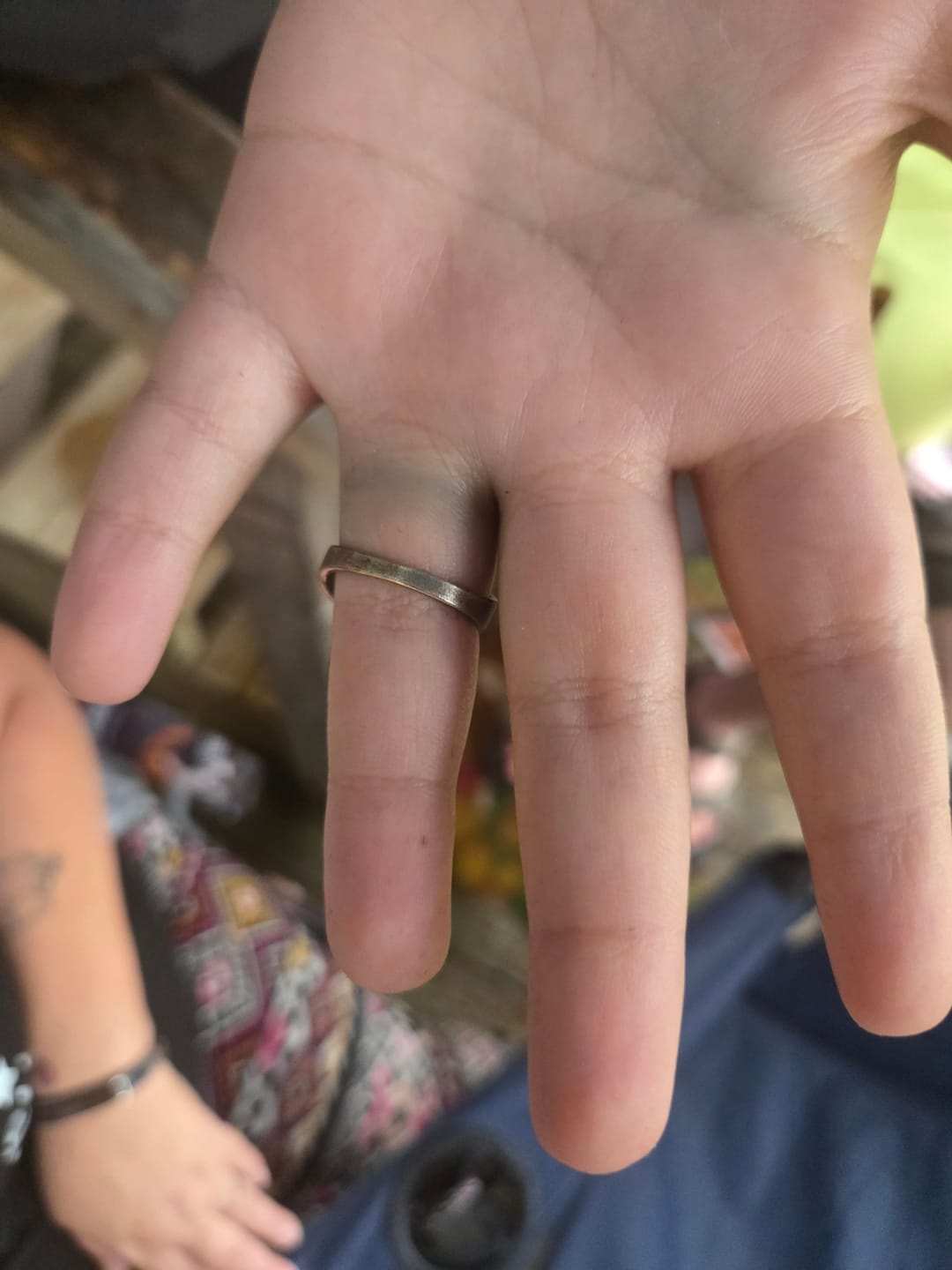 Customer photo review of Personalized Engraved Heart Birthstone Graduation Ring Gift for Graduates