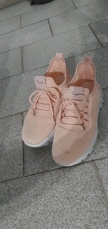 Customer photo review of Bella | Comfortable Orthopaedic Trainers