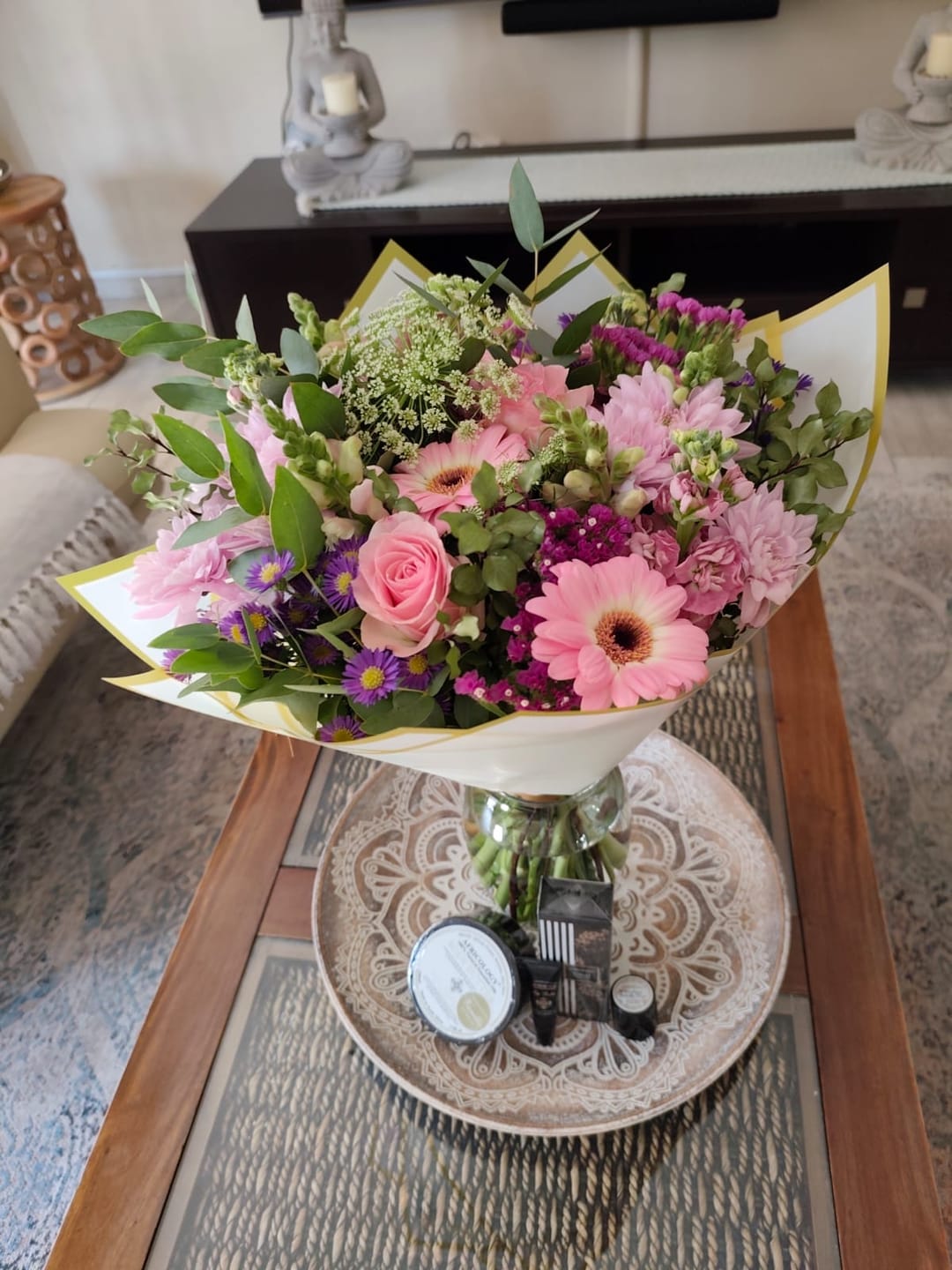 Customer photo review of Country Garden Bouquet