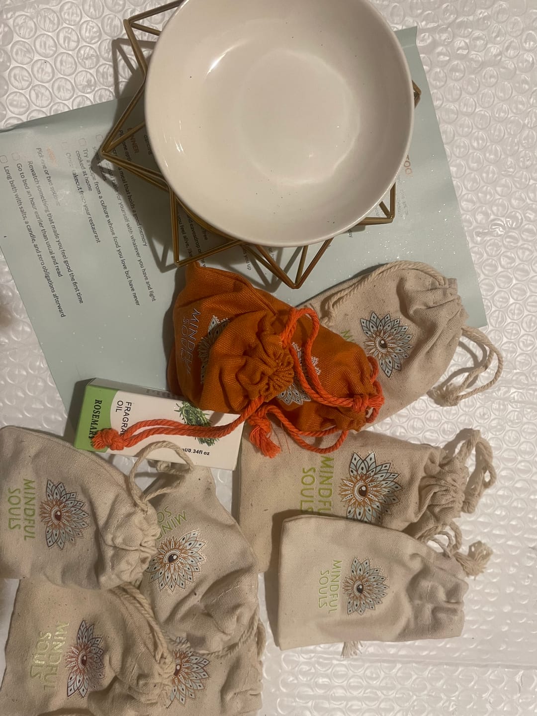 Customer photo review of Exclusive Edition Mindful Souls 8th Anniversary Box