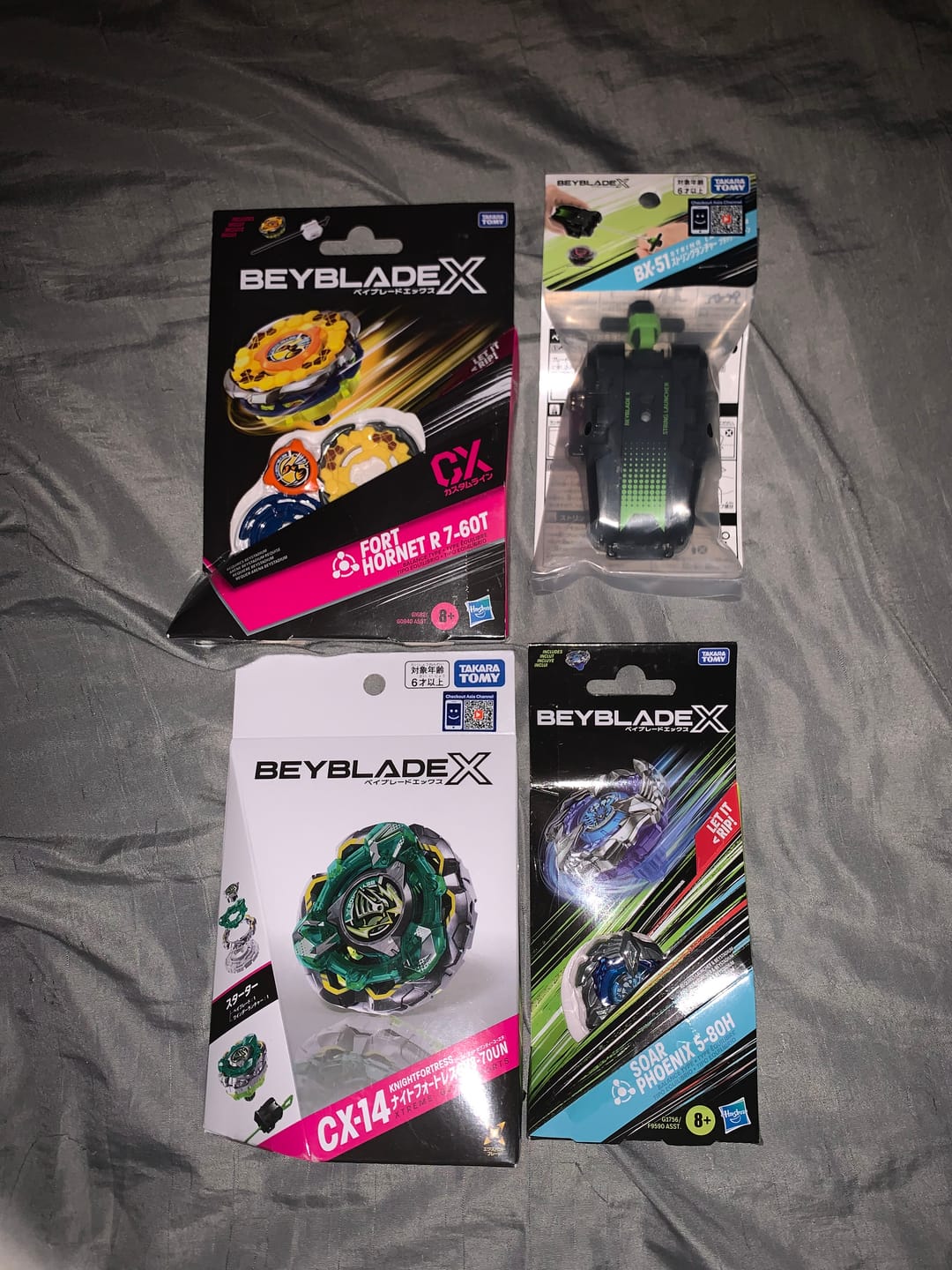 Customer photo review of Takara Tomy Beyblade X BX-51 String Launcher (Black x Green)