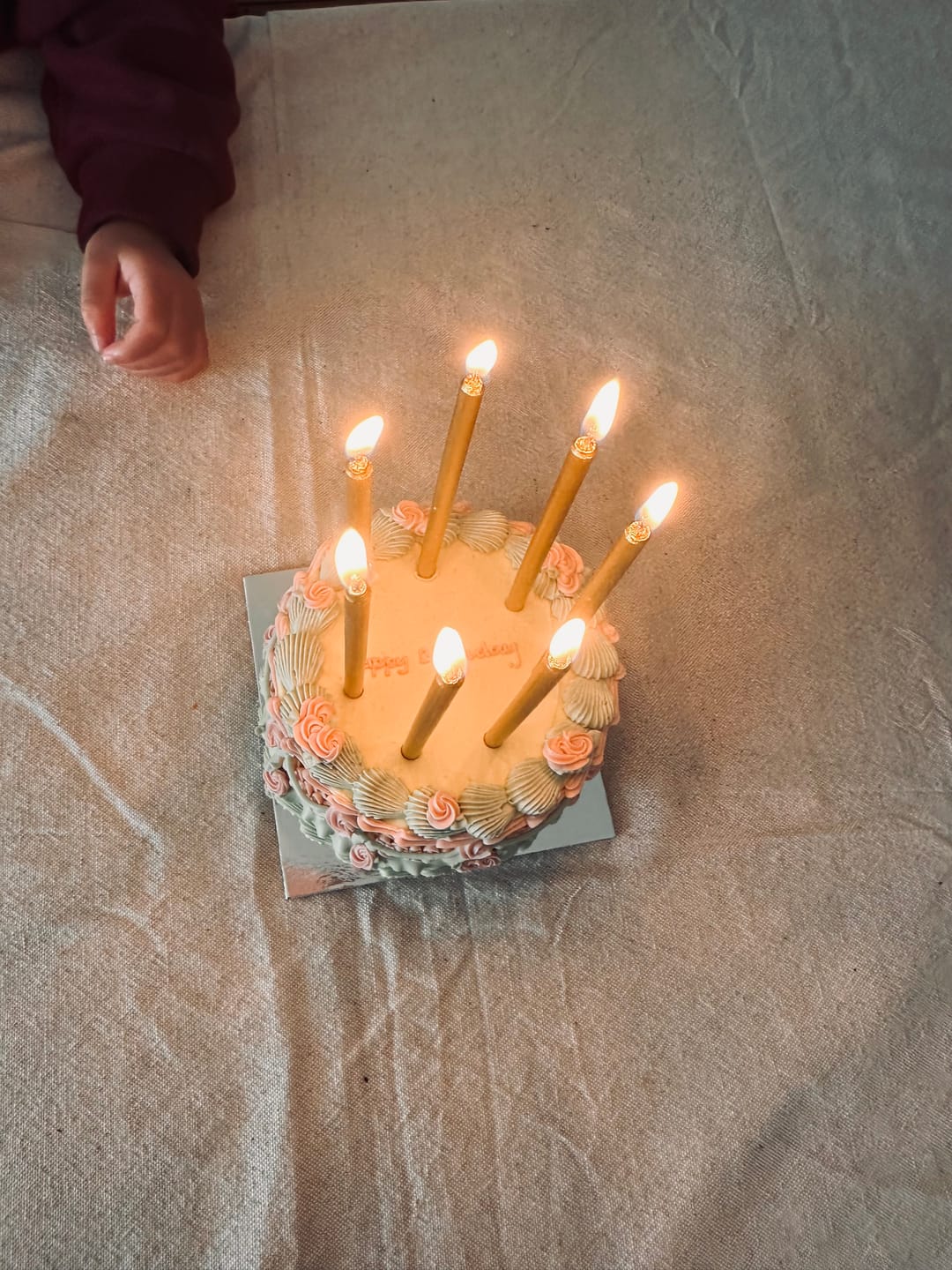 Customer photo review of gold candles