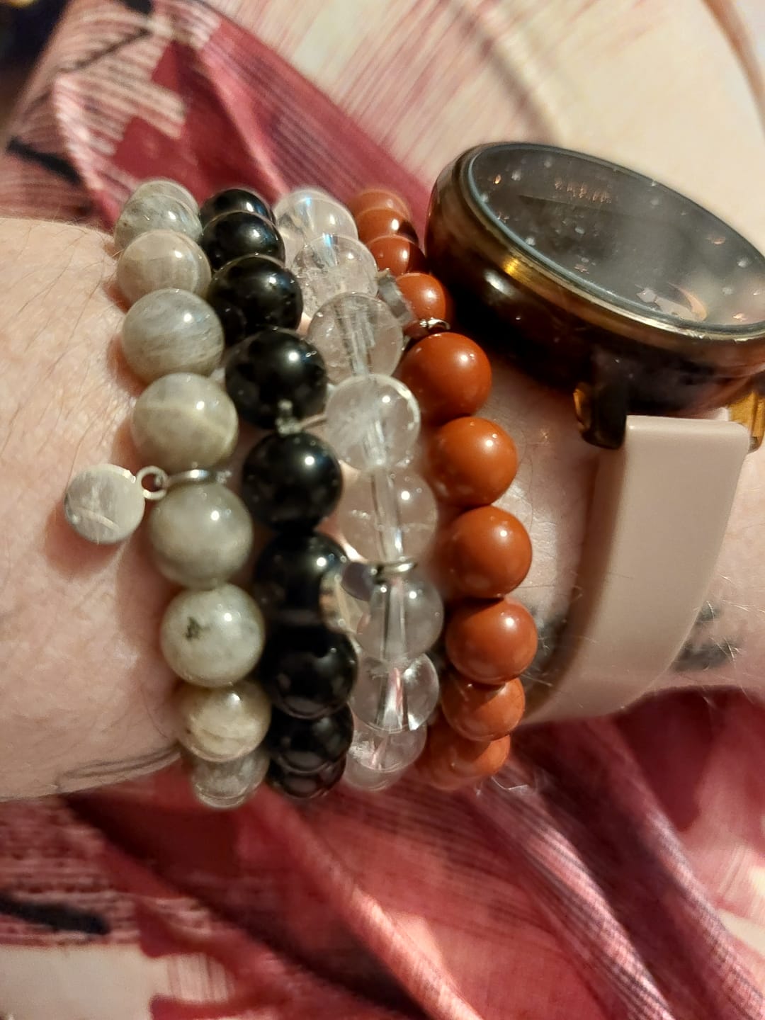 Customer photo review of Red Jasper Bracelet