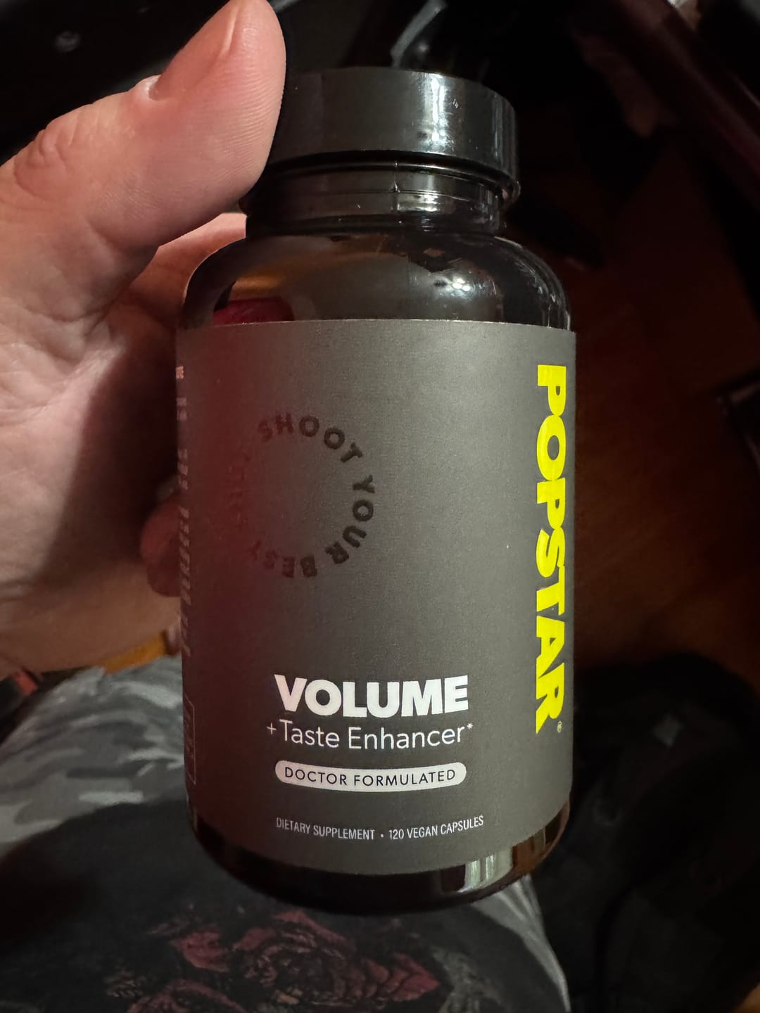 Customer photo review of Popstar Volume + Taste | 3 Month
