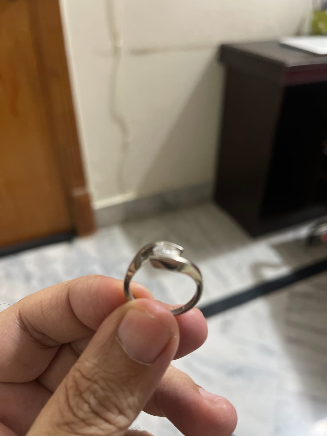 Customer photo review of Glinted Galaxy Ring