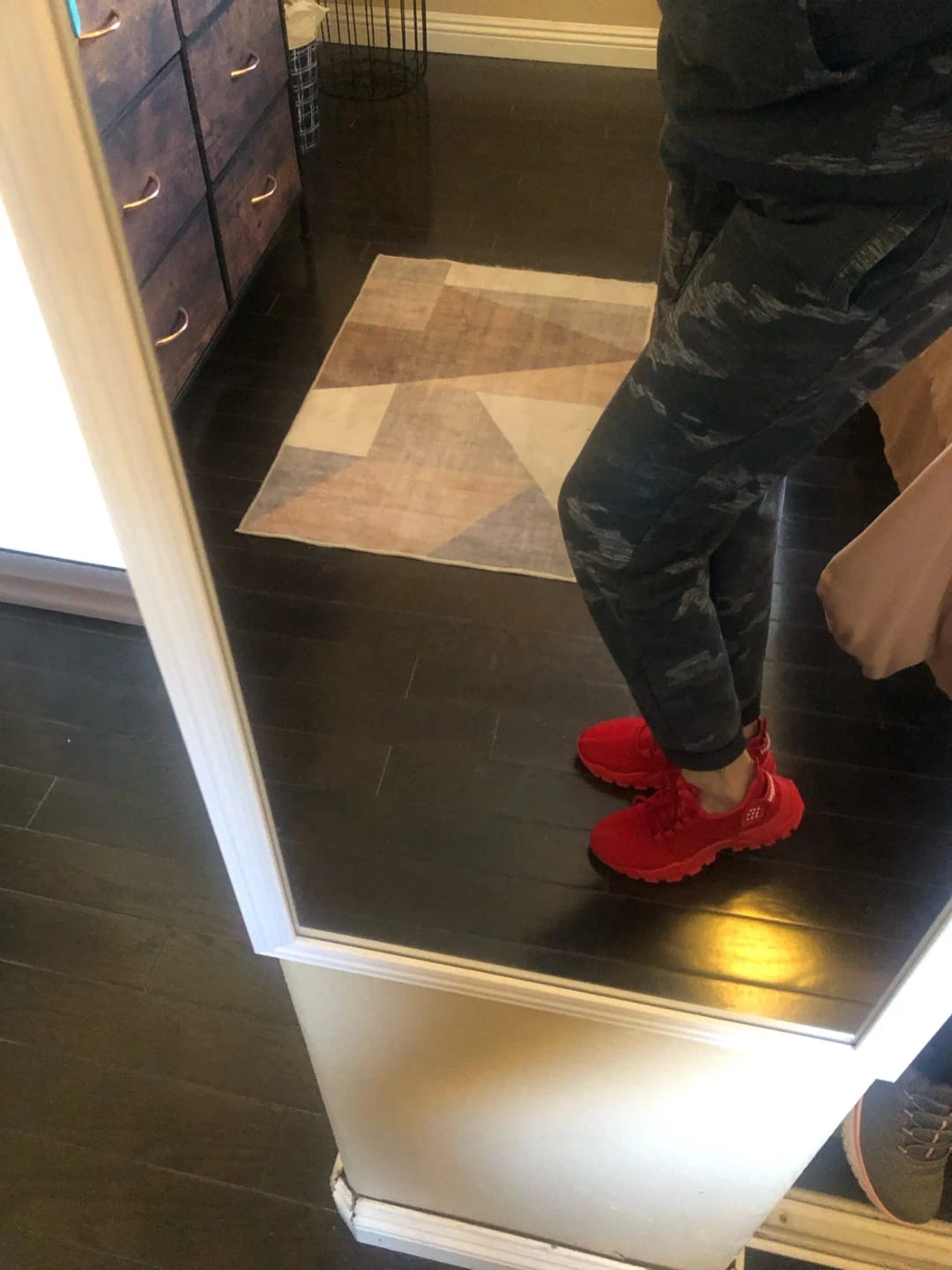Customer photo review of Bella | Comfortable Orthopaedic Trainers