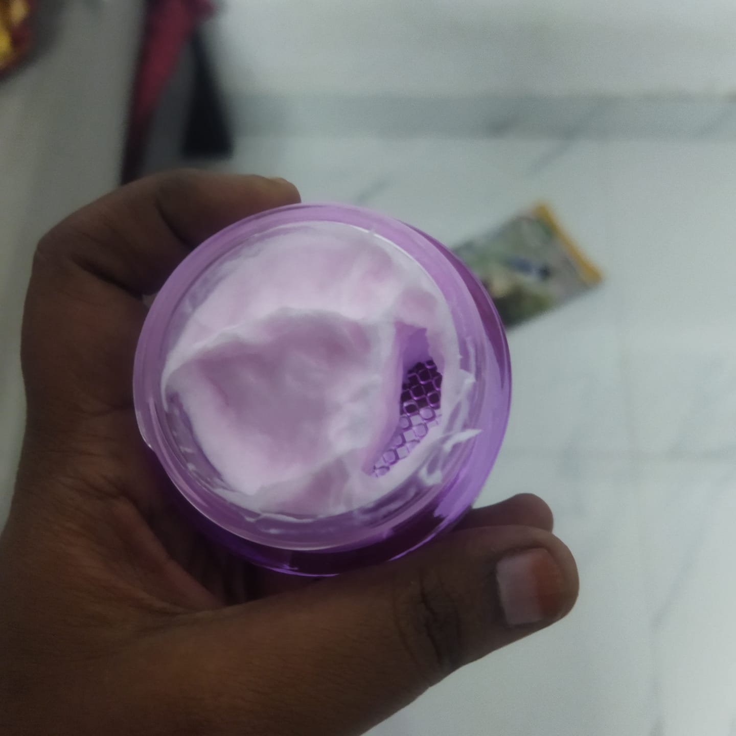 Customer photo review of Ujvala Skin Brightening Moisturizer