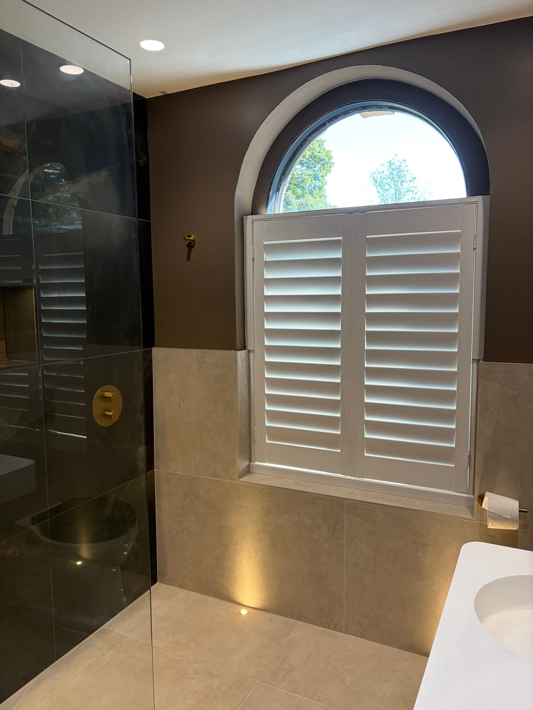 Customer photo review of 3W Ella LED Waterproof IP65 Marker Light, Step Light in Gold Brushed Brass (Non Dimmable Driver Included)
