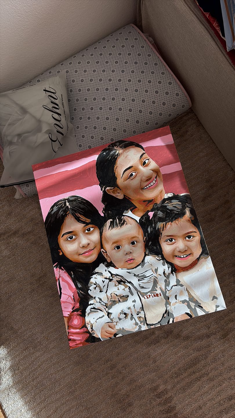 Customer photo review of MALEN NACH ZAHLEN | EIGENES BILD