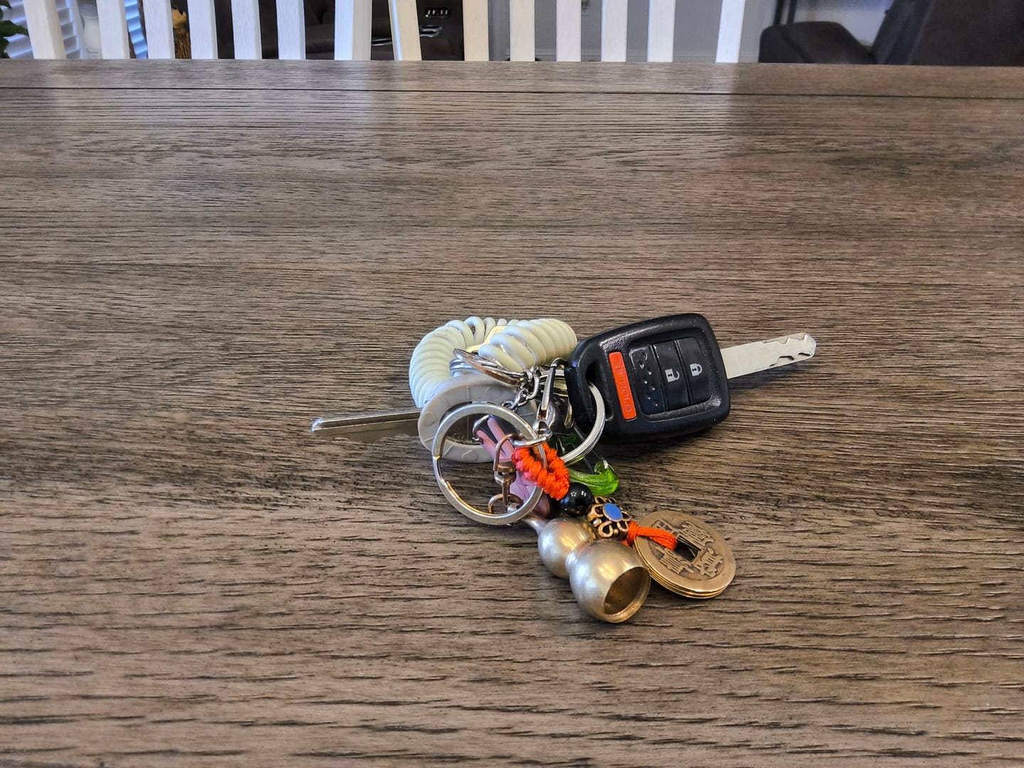 Customer photo review of Lucky Feng Shui Keychain Charm