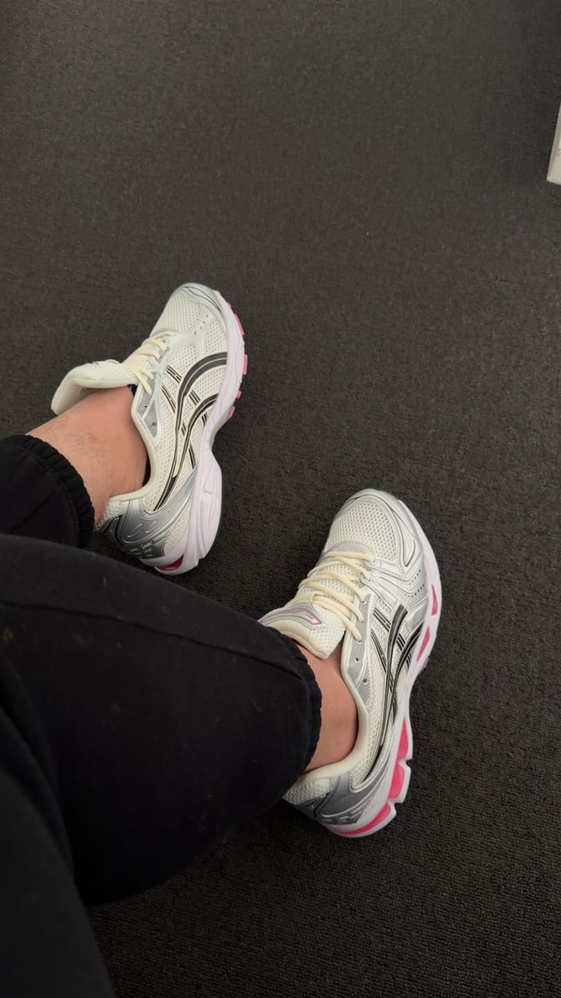 Customer photo review of ASICS Gel-Kayano 14 'Cream Sweet Pink'