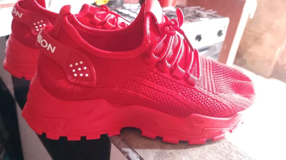 Customer photo review of Bella | Comfortable Orthopaedic Trainers