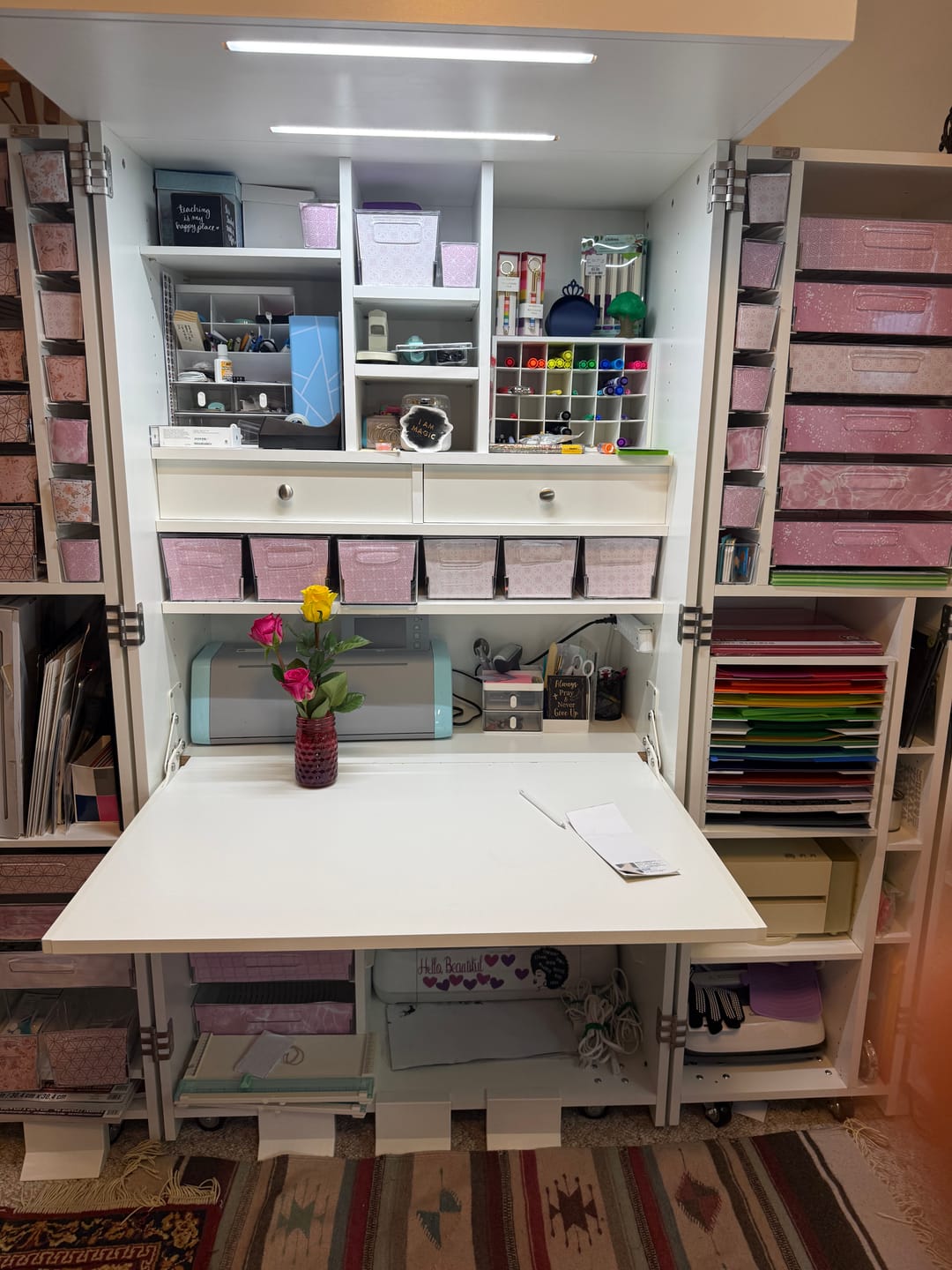 Customer photo review of 2 Built-In Drawers