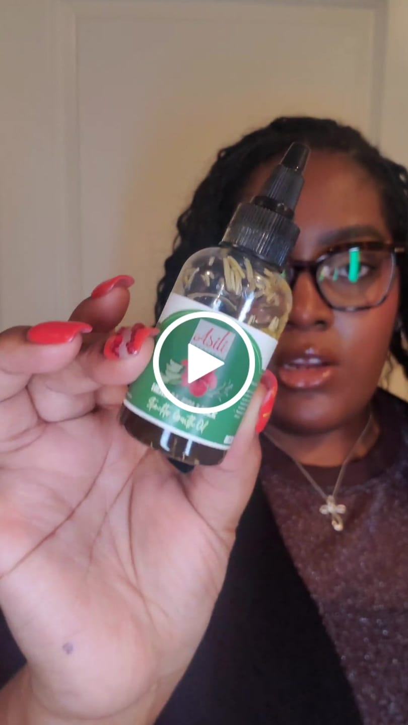 Customer video review of Herbal Follicle Stimulator Oil - Scalp & Hair Strengthening