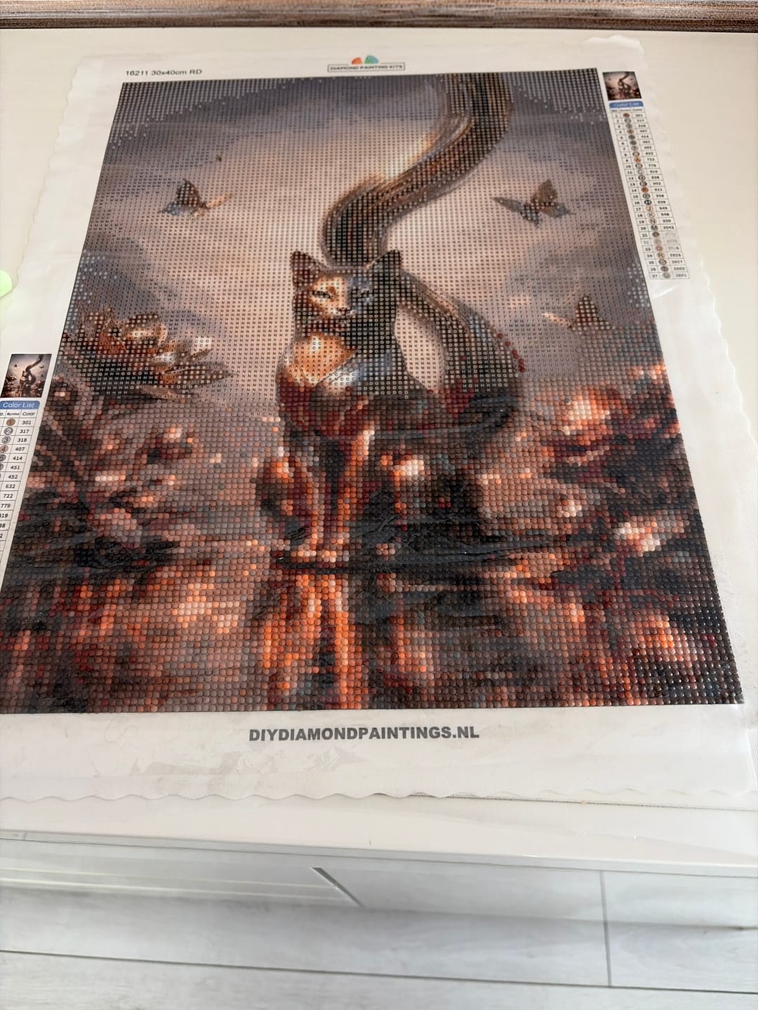 Customer photo review of Diamond Painting Eigen Foto (New)