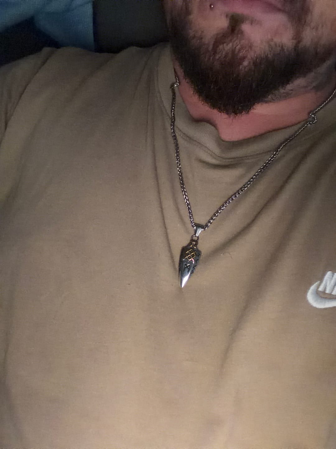 Customer photo review of Gungnir Necklace