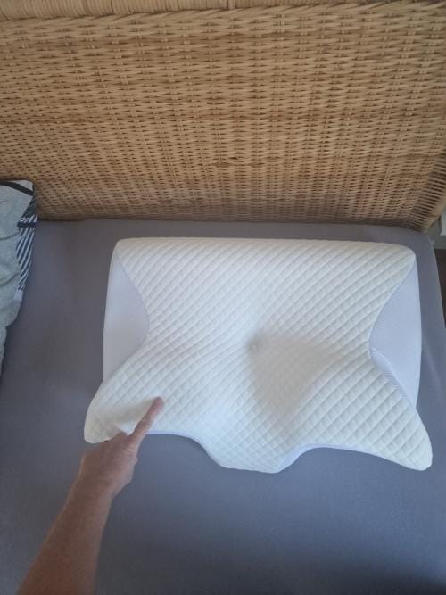 Customer photo review of EasySleep Ergonomic Pillow
