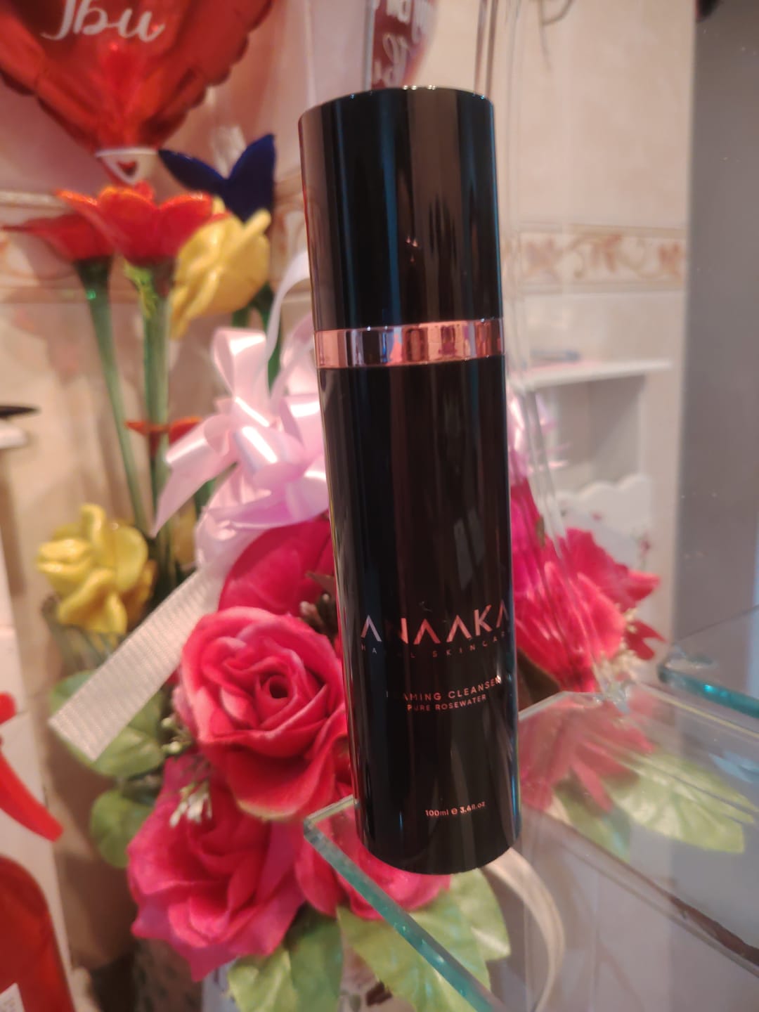 Customer photo review of Foaming Cleanser - 100ml