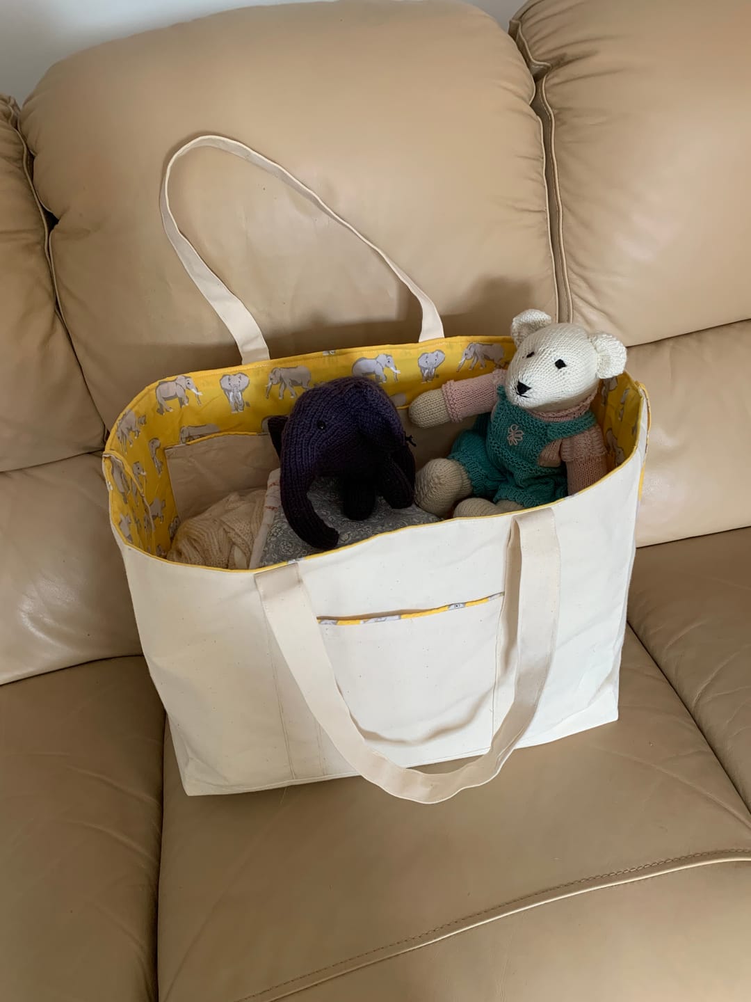 Customer photo review of Calico Fabric