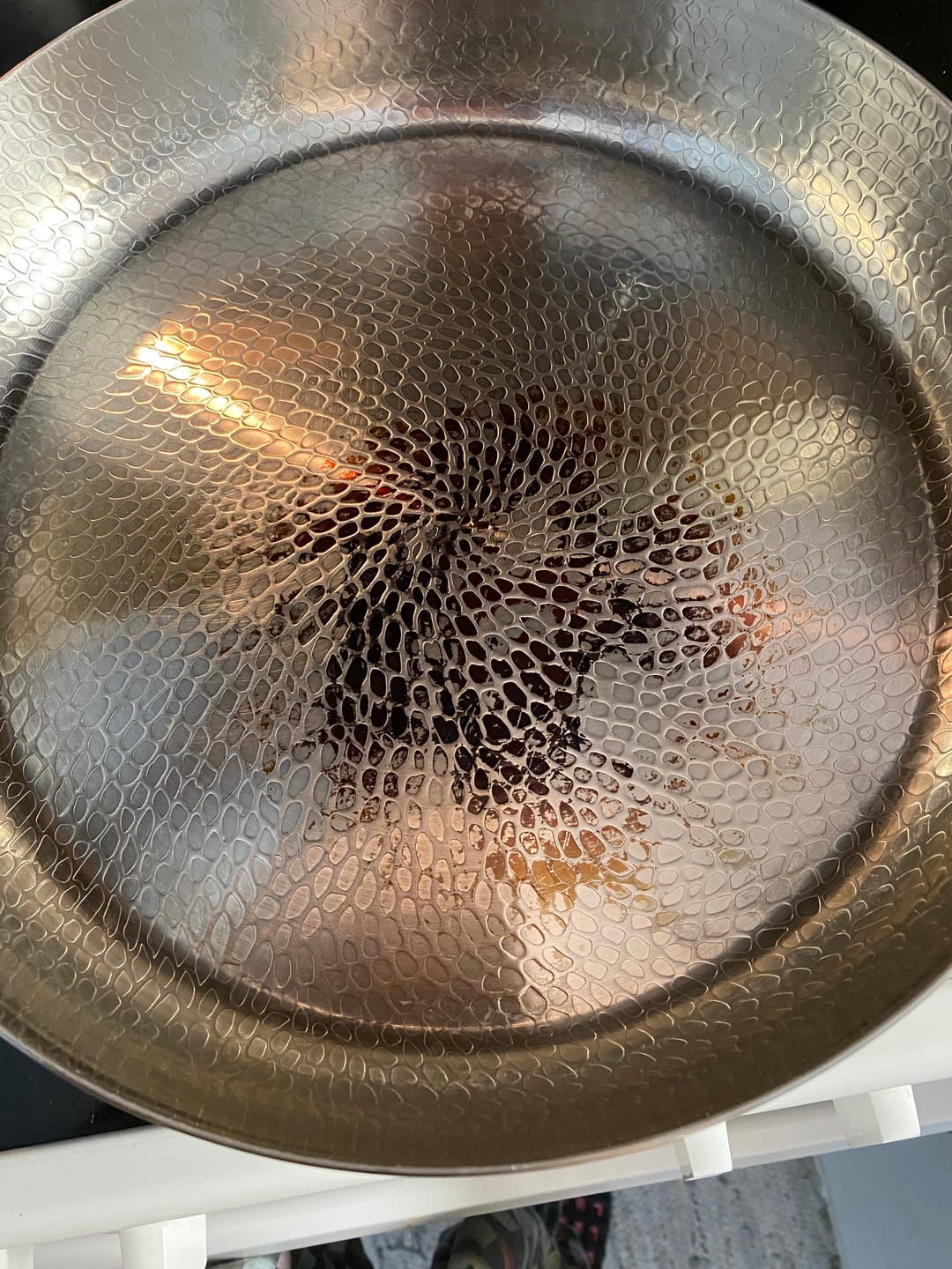 Customer photo review of Käsintaottu korkeaseinäinen titaanipannu