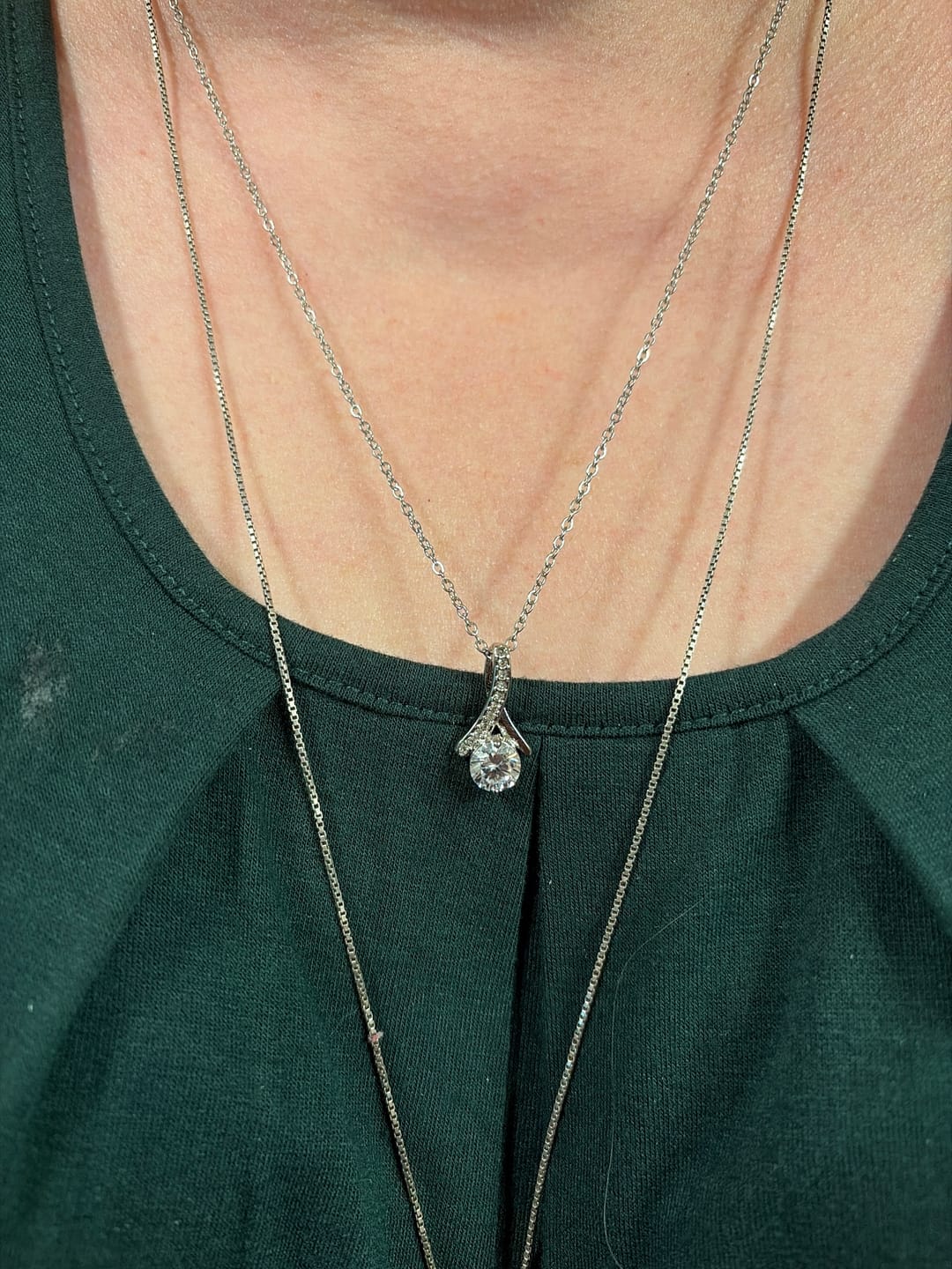 Customer photo review of Apology Gift For Her - Alluring Beauty Necklace - I'm Sorry I Hurt You!
