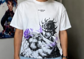 Customer photo review of STR PLATINUM WHITE TEE
