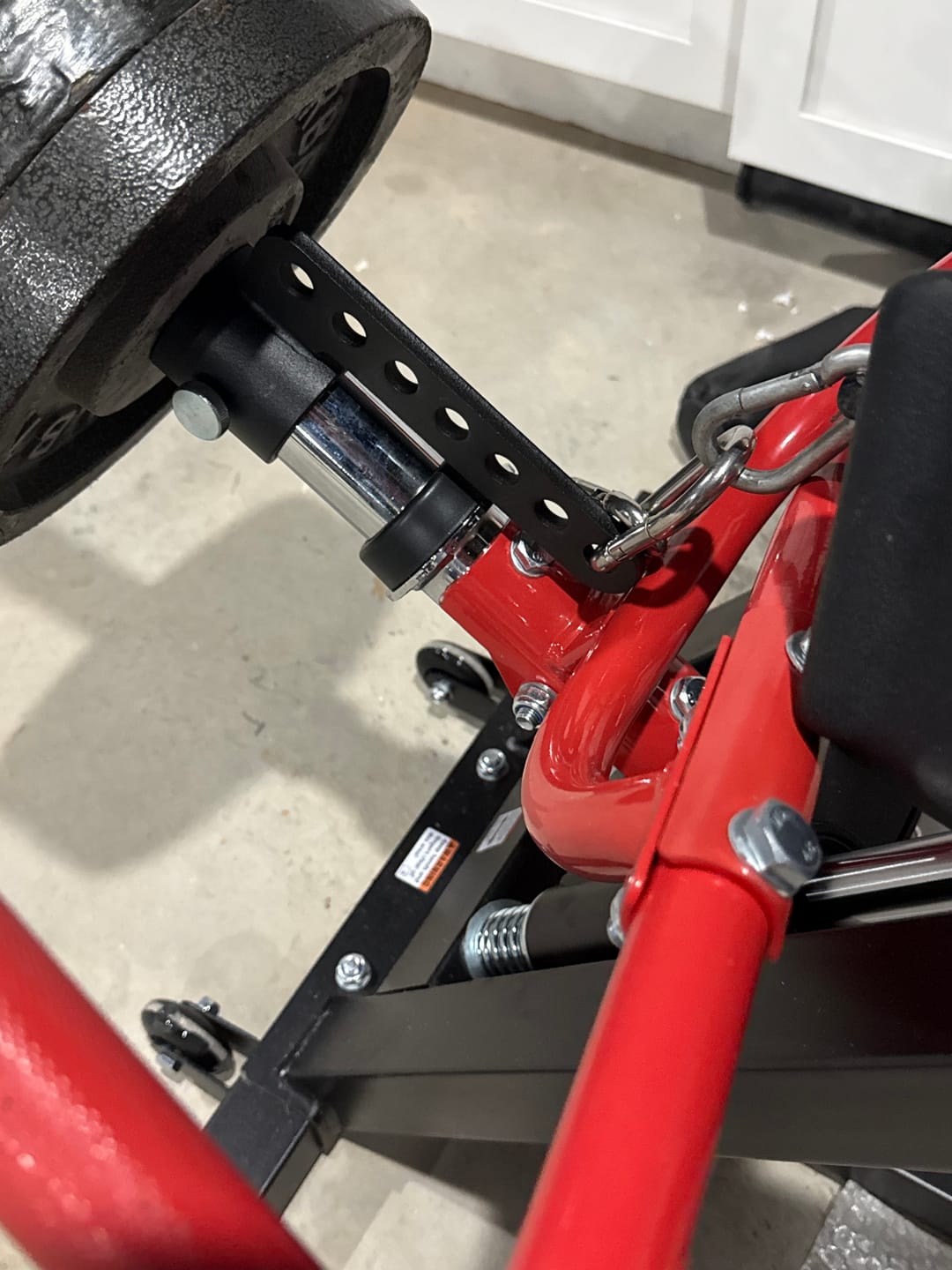 Customer photo review of T-bar Linear Row Machine S7