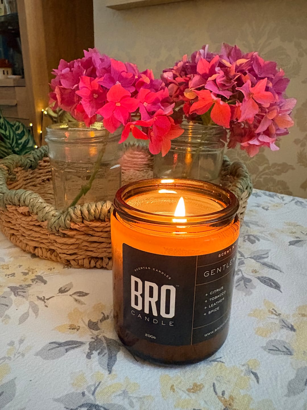 Customer photo review of The Gentleman Candle