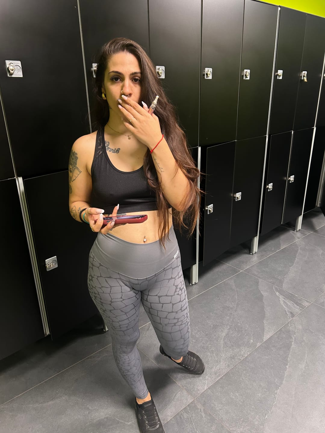 Customer photo review of Leggings Push Up All-up Grigio Ira Cocco
