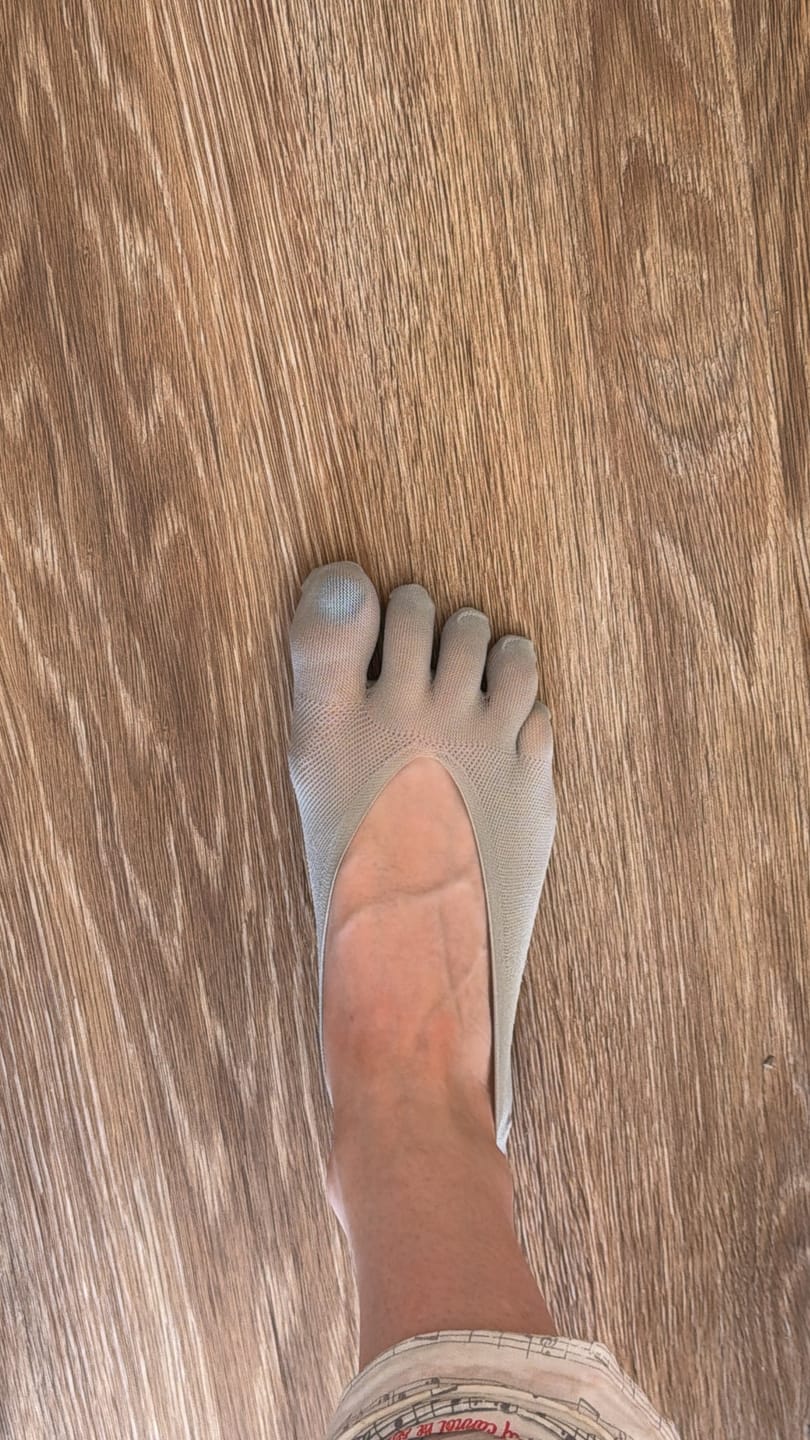 Customer photo review of Calcetines invisibles 5 dedos- Pinkies