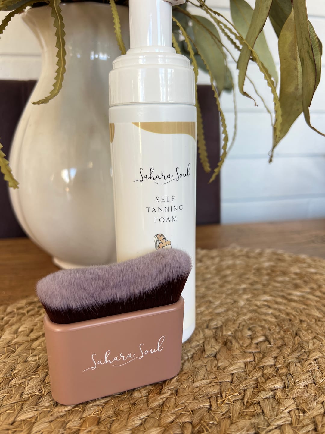 Customer photo review of Radiance Tanning Brush