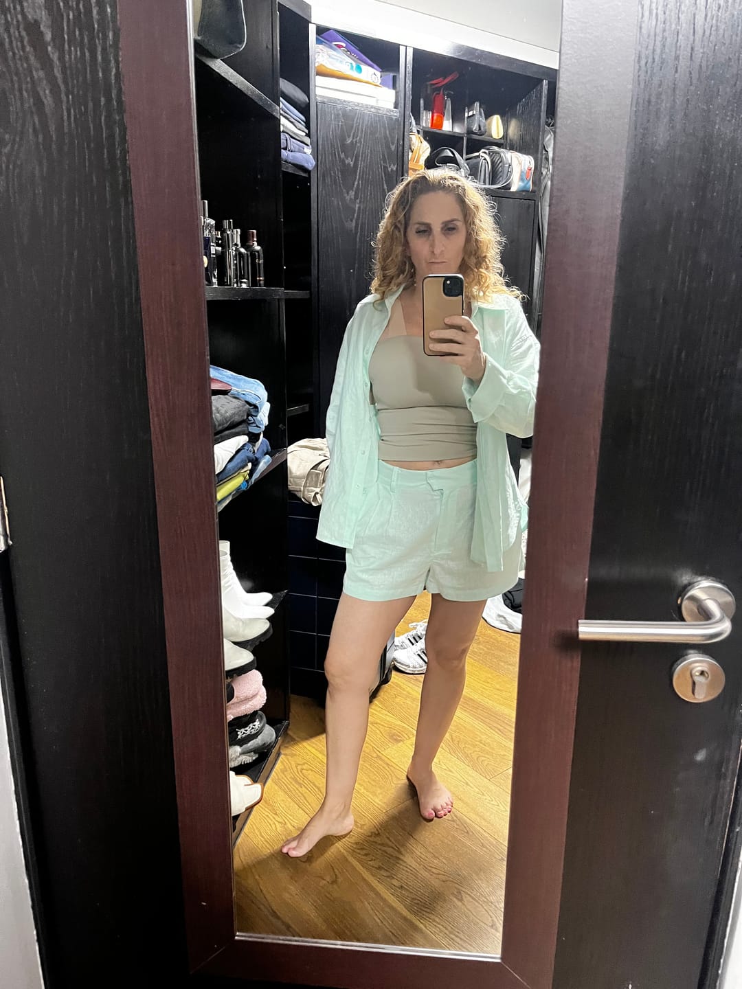 Customer photo review of Camisa De Botones Light Cotton