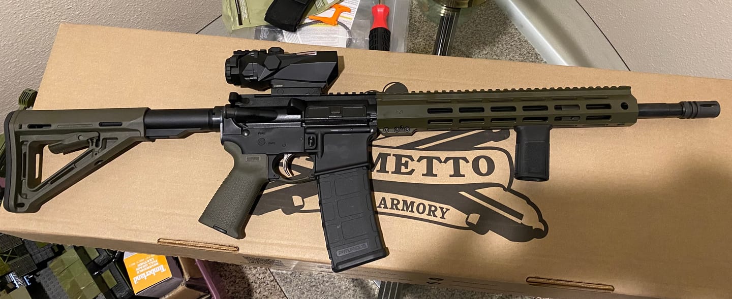 Customer photo review of SATURN™ 4x32 Tactical Scope (2.0)