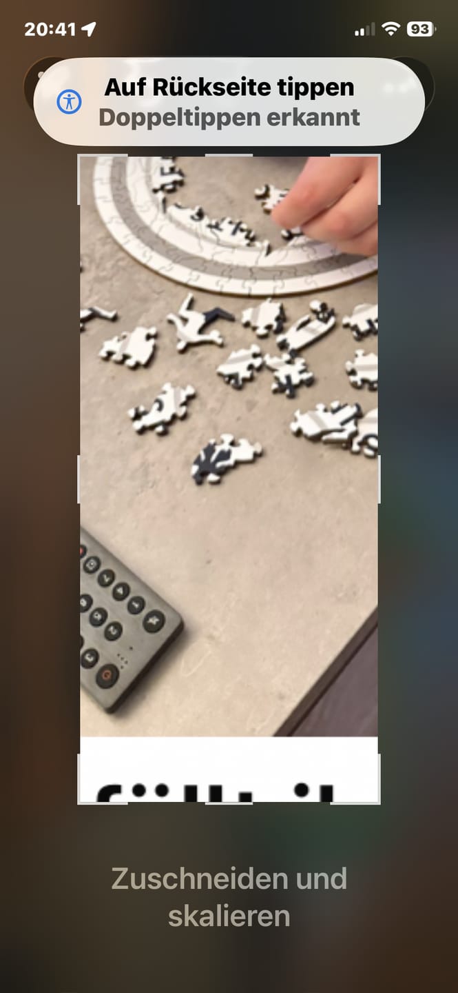 Customer photo review of DFB-Adler-Logo® - Holzpuzzle