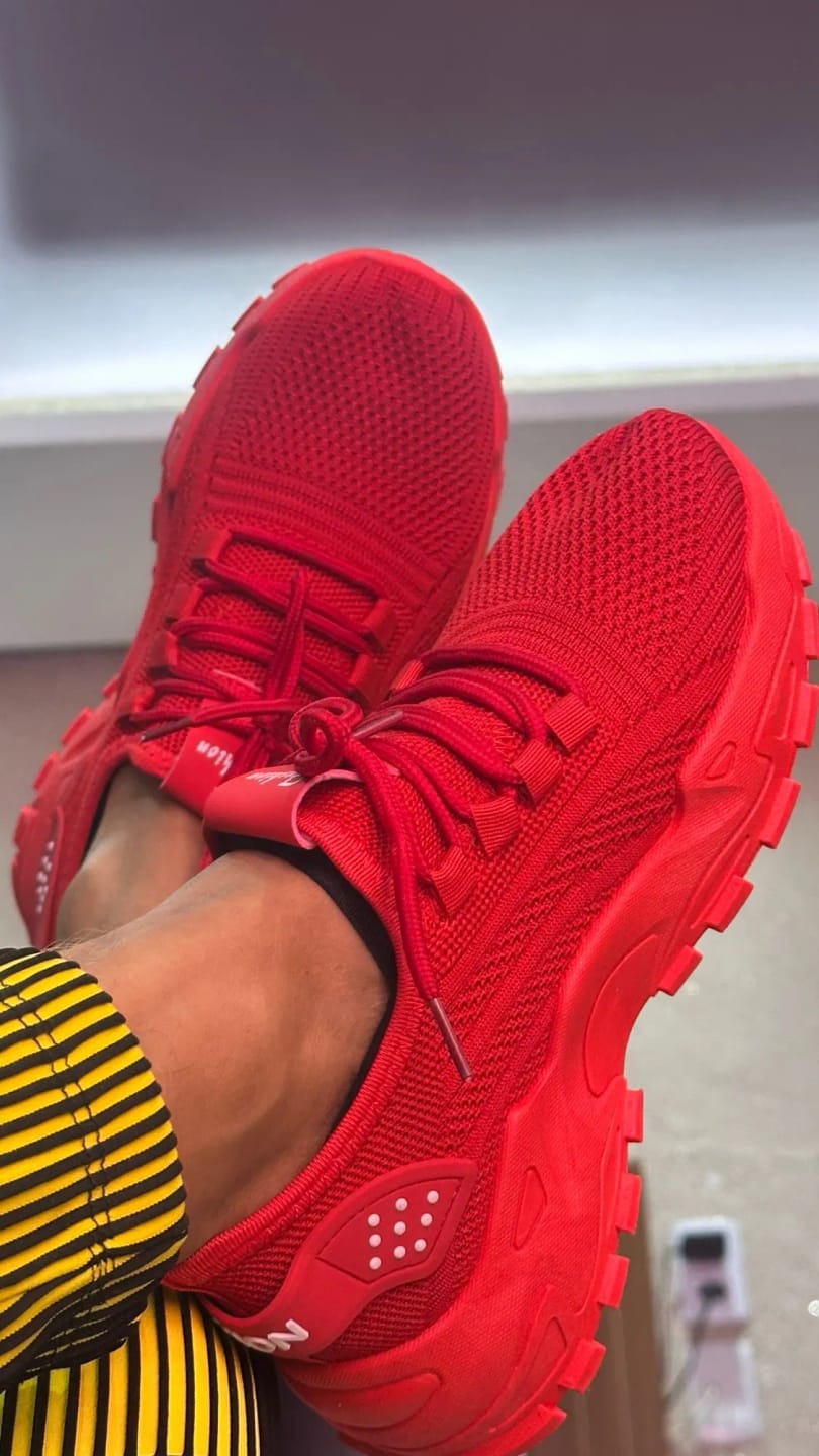 Customer photo review of Bella | Comfortable Orthopaedic Trainers