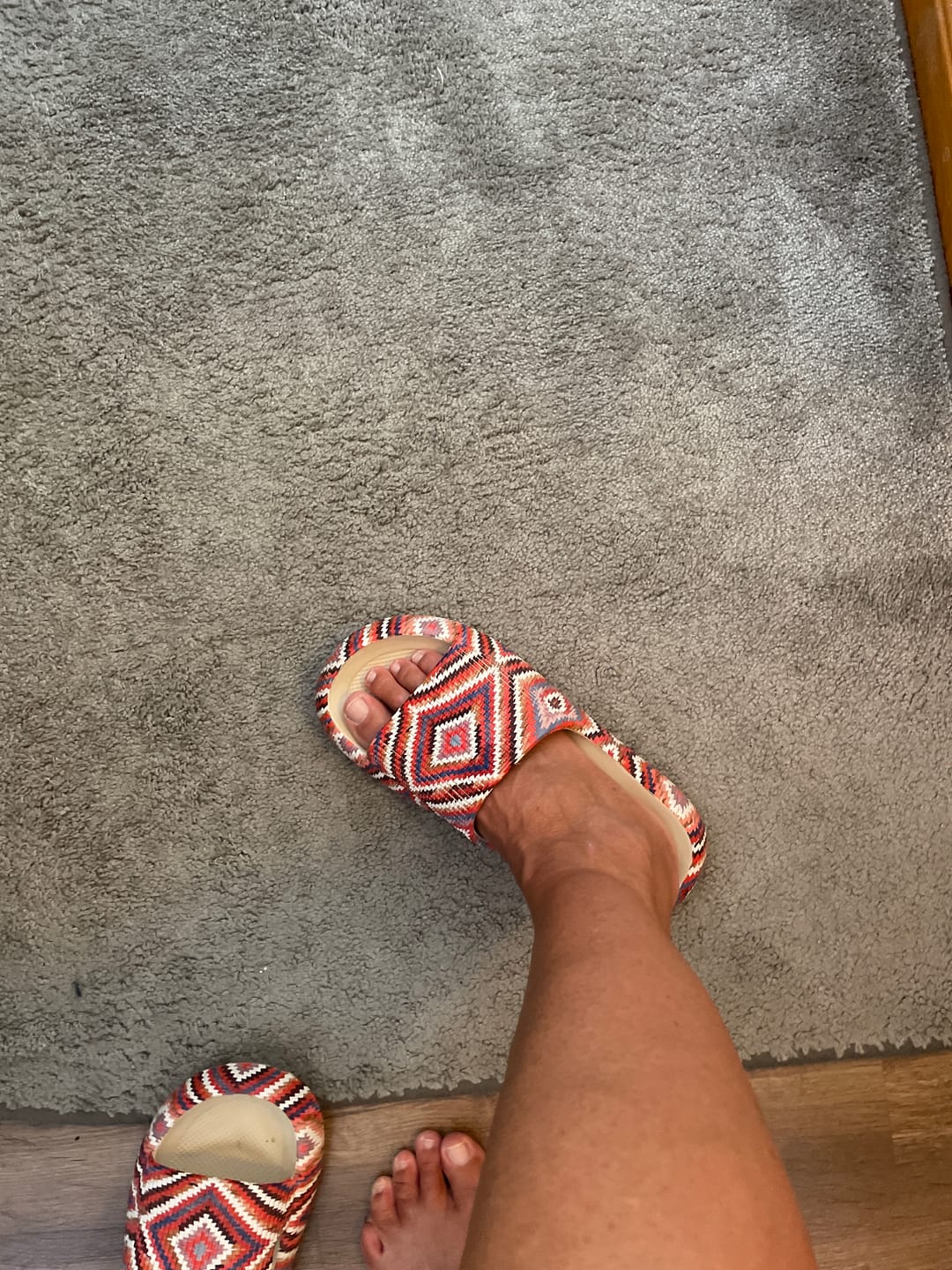 Customer photo review of HappyFlops Bohemian