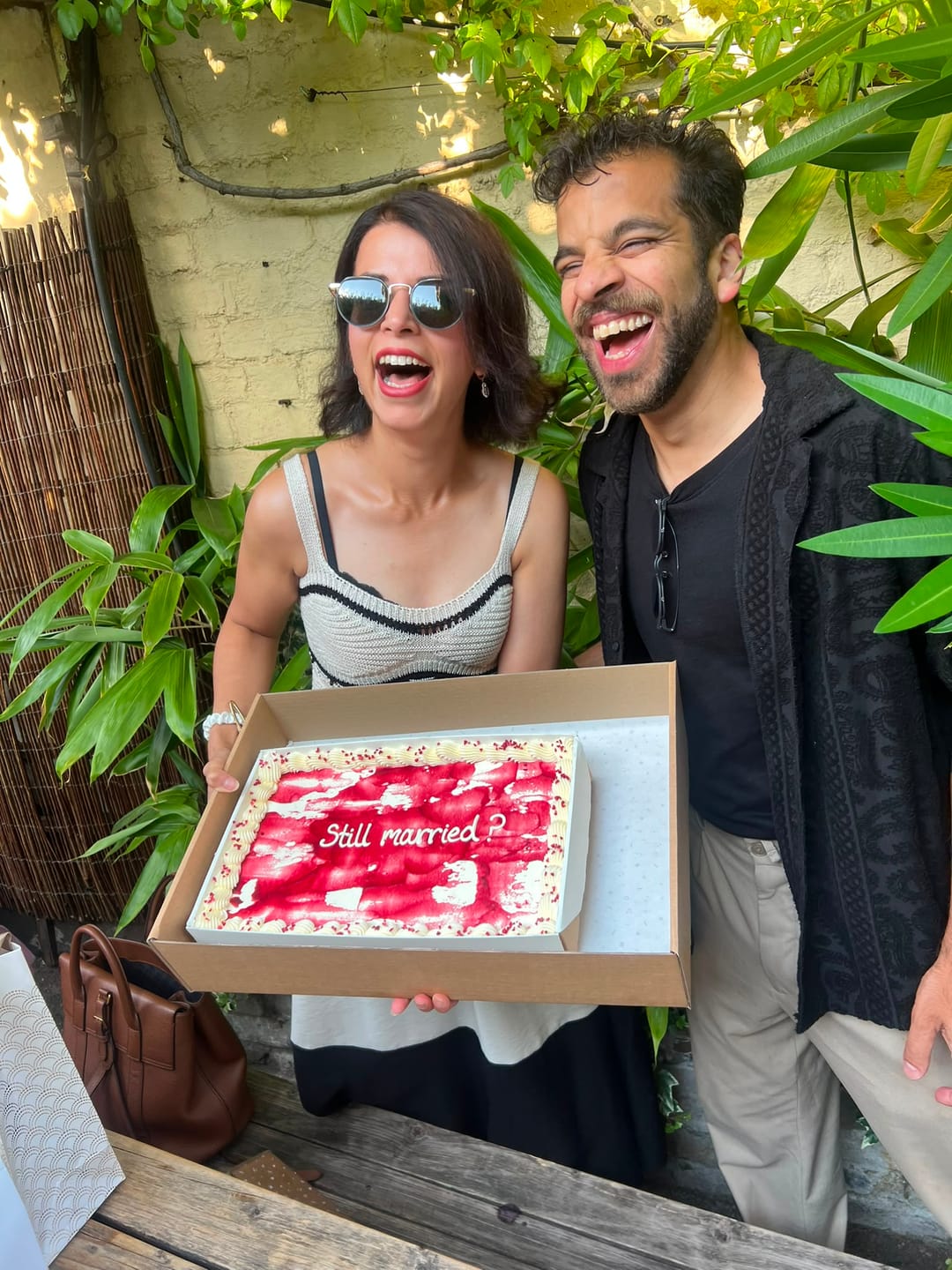 Customer photo review of Raspberry Ripple Sheet Cake